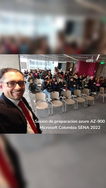 Sesion de preparacion azure AZ-900 Microsoft Colombia SENA 2022